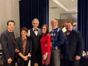 Meeting Andrea Bocelli