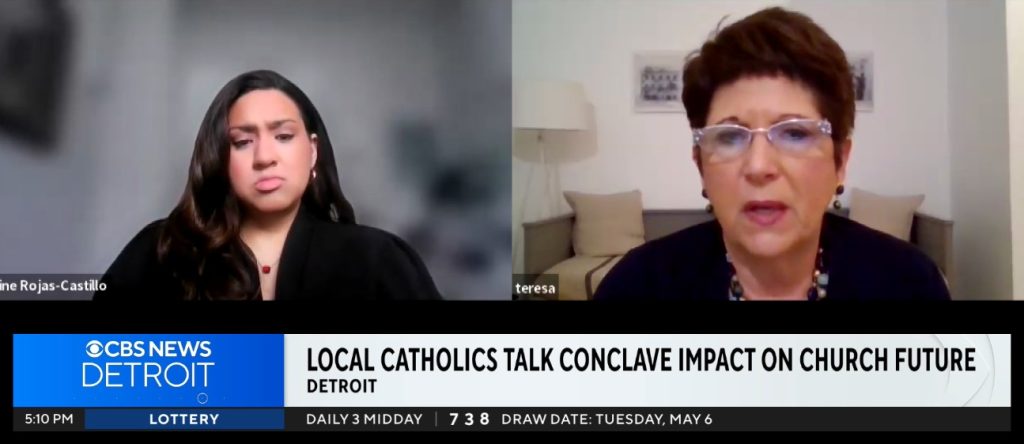 CBS Detroit interview about the conclave with Teresa Tomeo