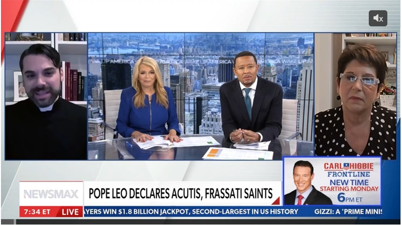 Newsmax report on canonizations